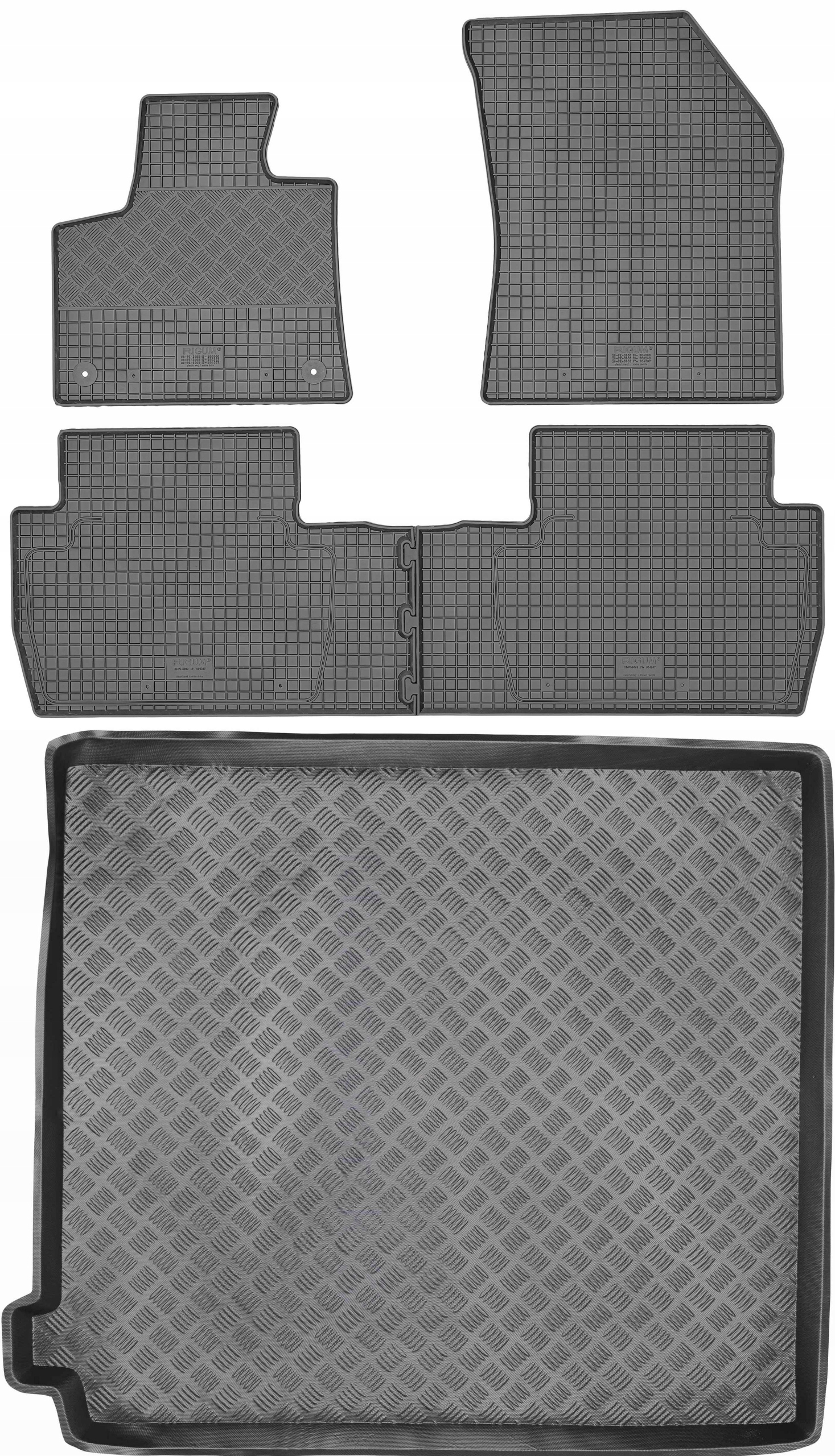 Peugeot 5008 II Minivan 5os 2017- Sada kobercov Rigum rohož Mix-Plast