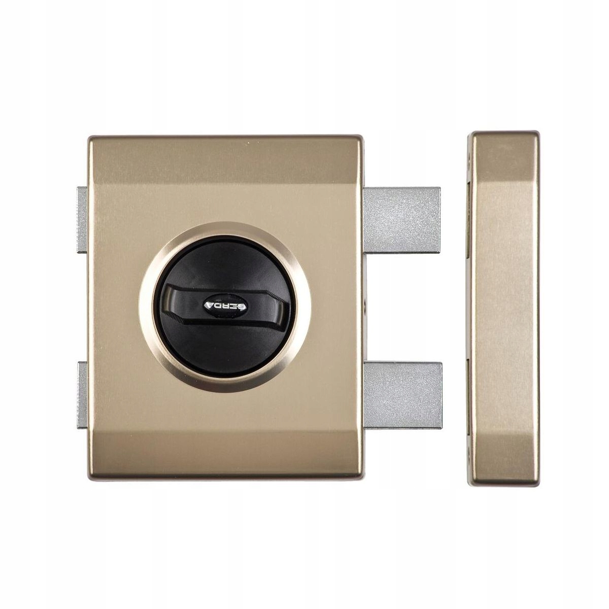 Zamek nawierzchniowy Gerda Zx Plus satyna InterSKLEP prawy