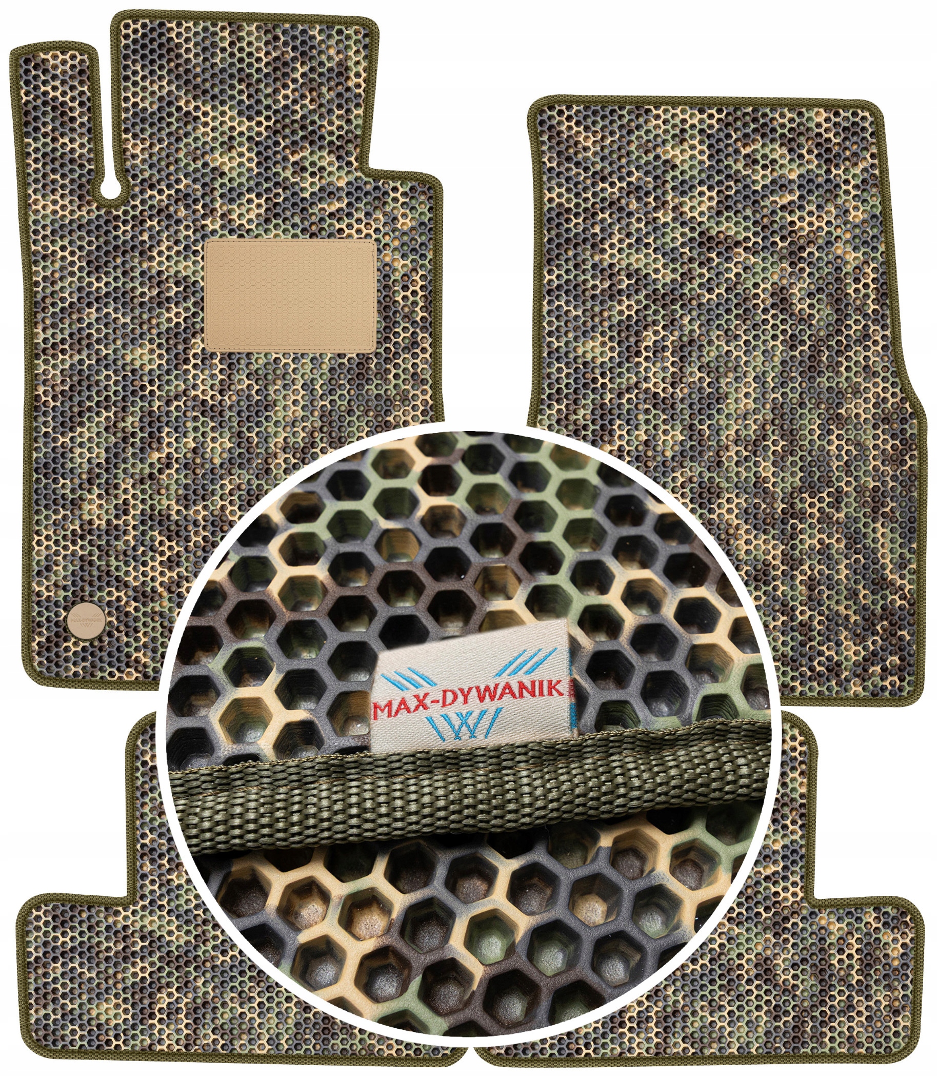 Ford Mustang V 2004-2014 Gumové rohože do auta Eva Moro