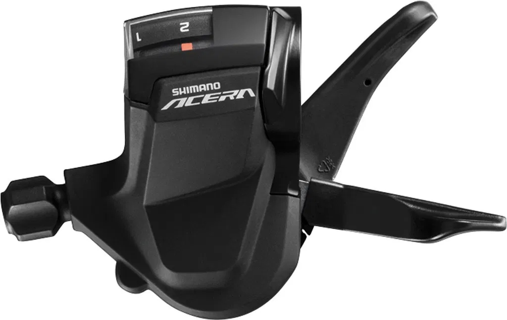 Řadicí páka Shimano Acera SL-M3010, 2 rychlostní, Levá, 1800mm, Rapidfire, černá