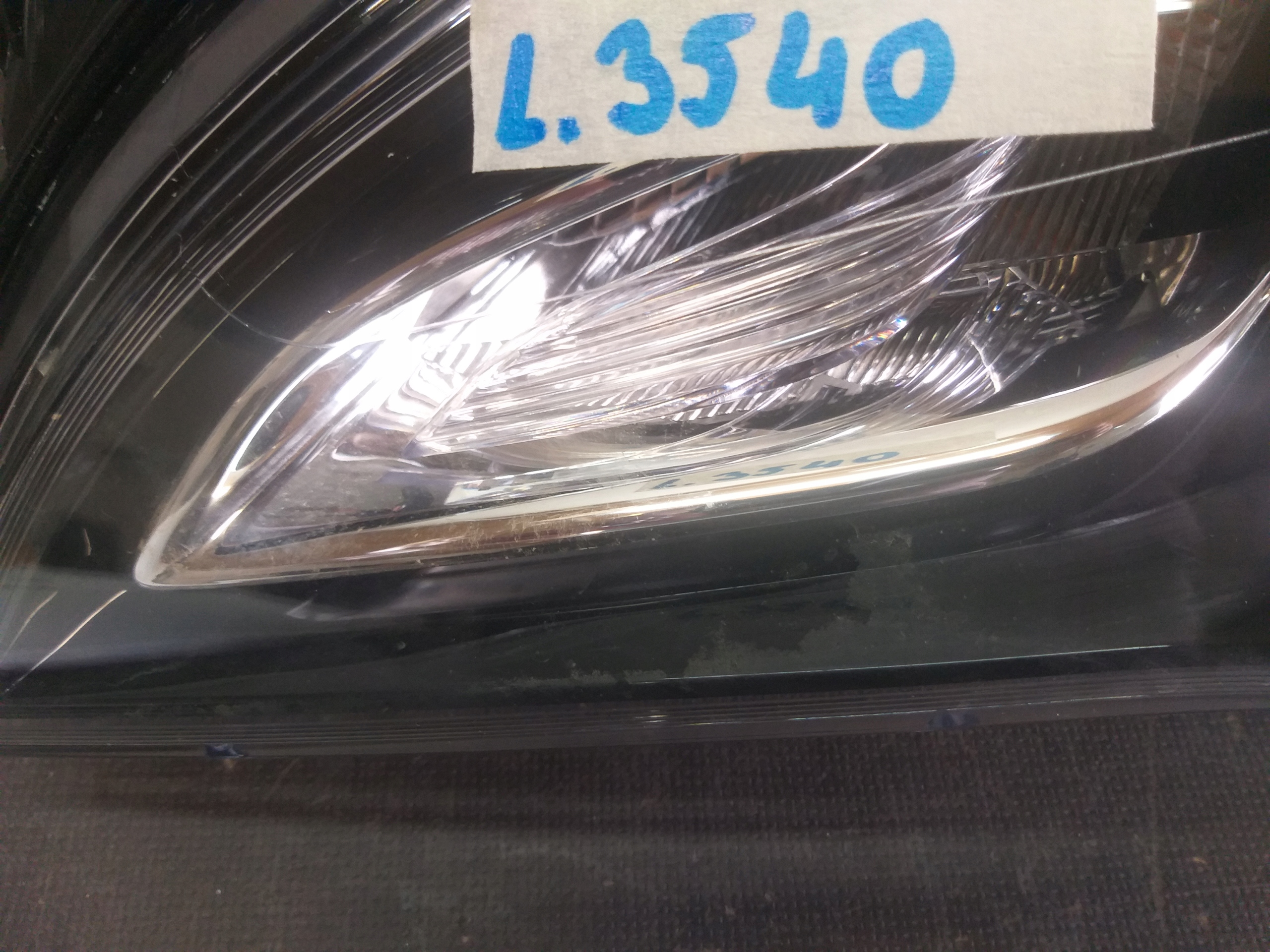 light front left OPEL ASTRA J IV 4 CASCADA GTC lens