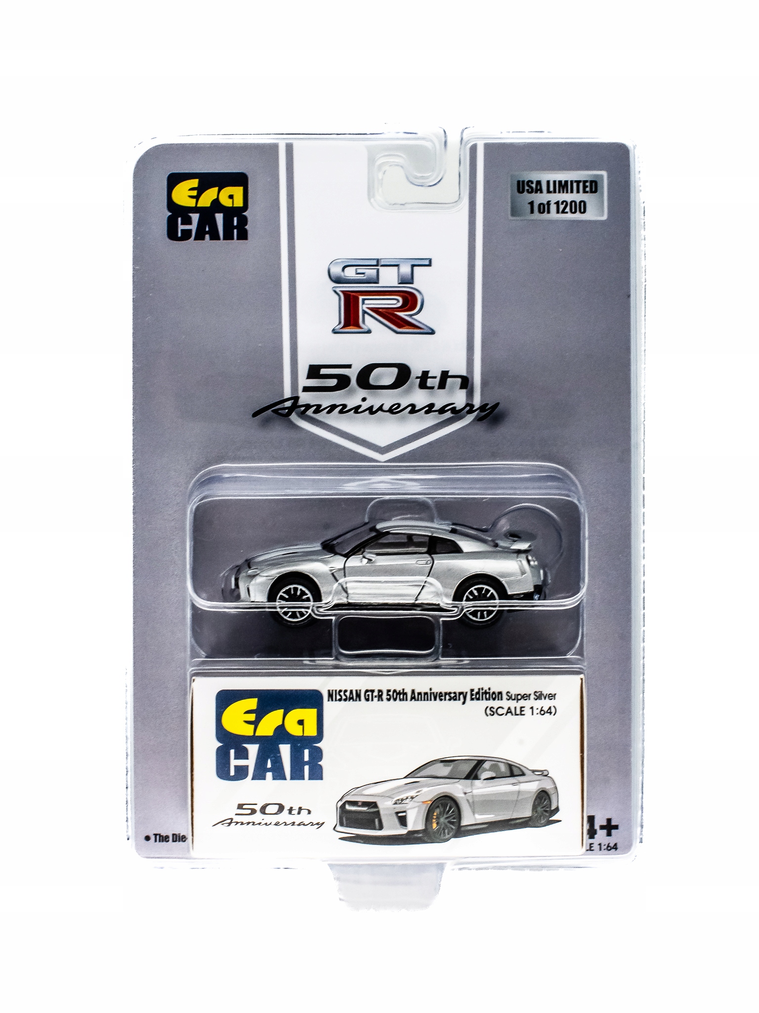 Era Car Nissan Gt-r 50th Anniversary Edition Silver