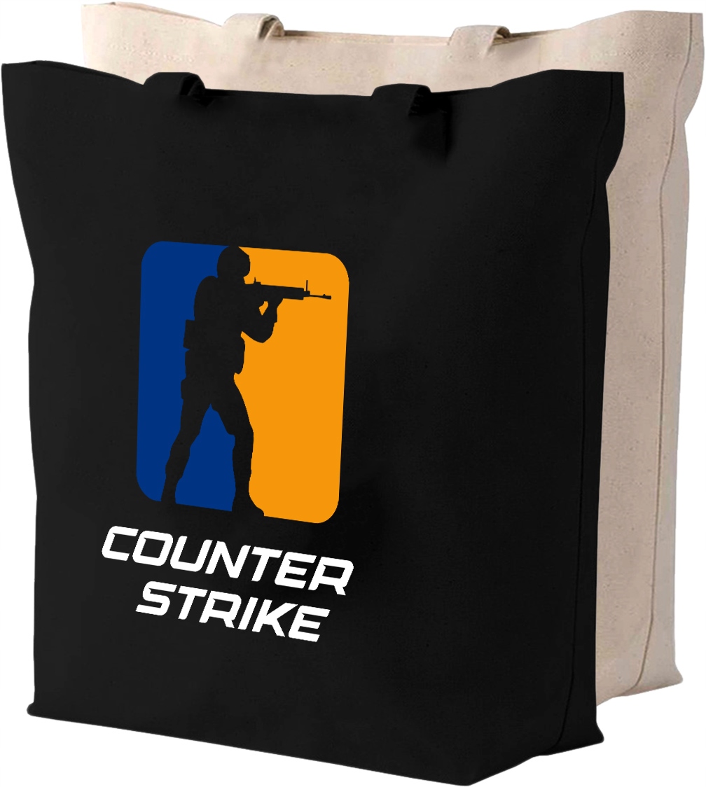 Torba bawełniana CS GO COUNTER STRIKE + IMIĘ