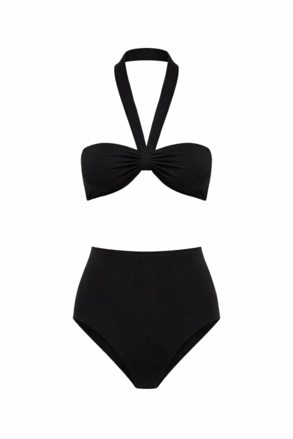 Muuv Dámský Bikinový Spodní Díl Černý S Vysokým Pasem M I1A