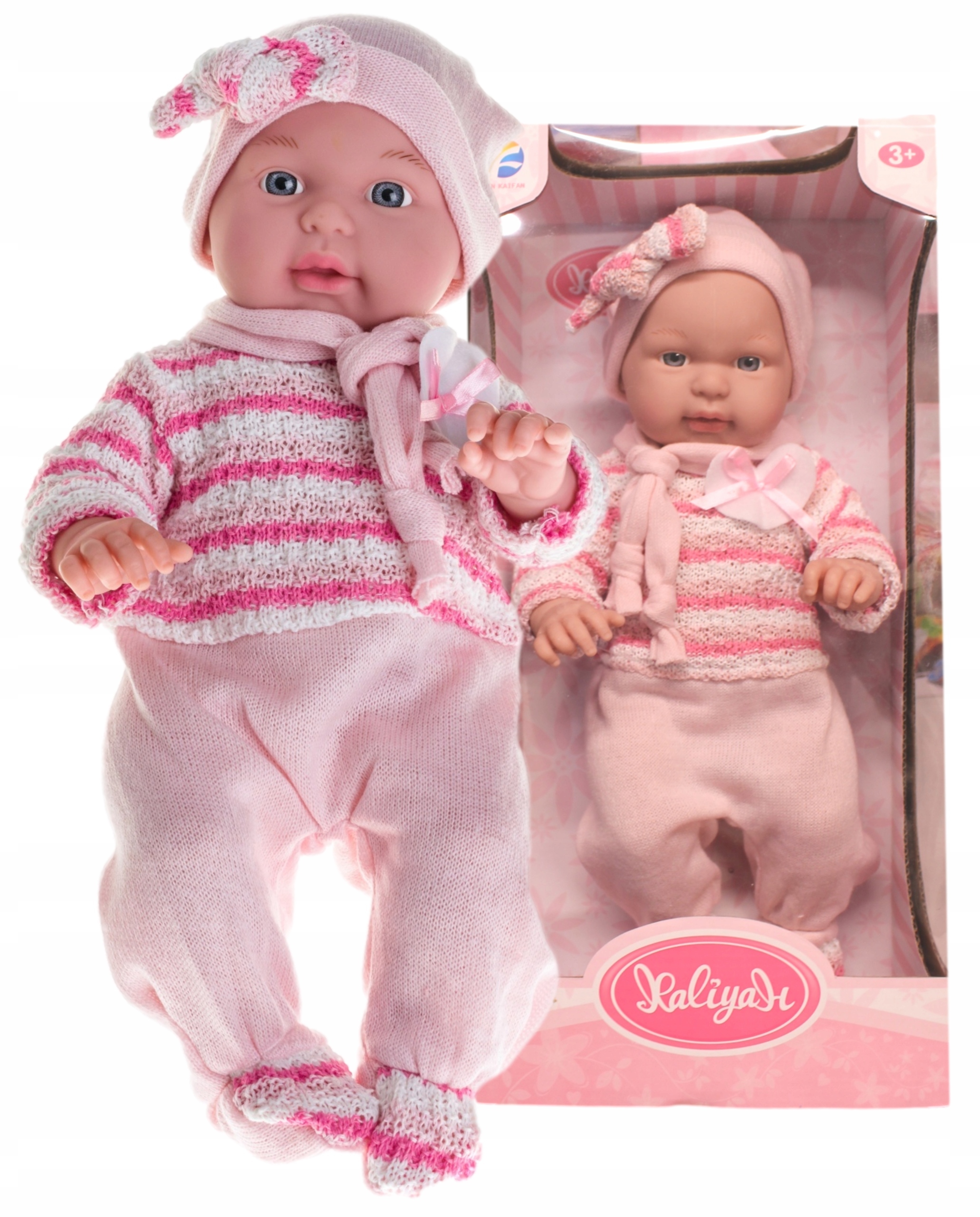 

Urocza Lalka Jak Żywa Bobasek Baby Niemowlę Born