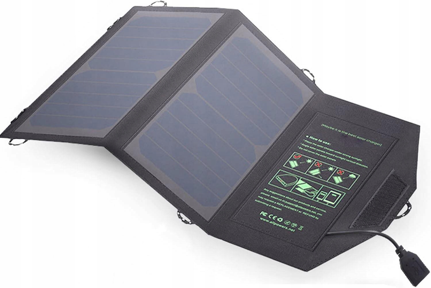Ładowarka Usb panel słoneczny składany 10W Allpowers