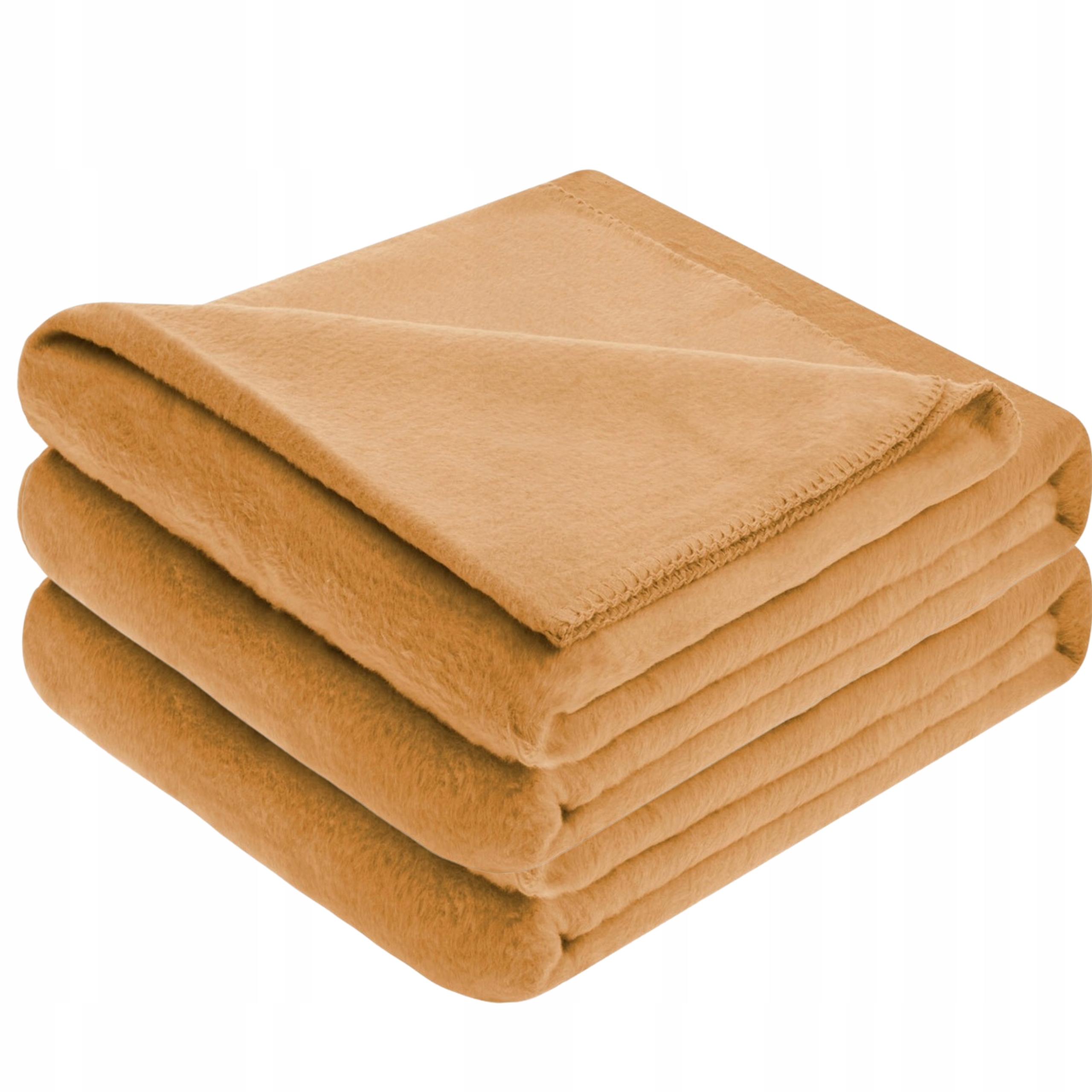 Deka Přehoz Měkká Na Postel Bavlněná Akrylová 150 X 200 CM Teplá