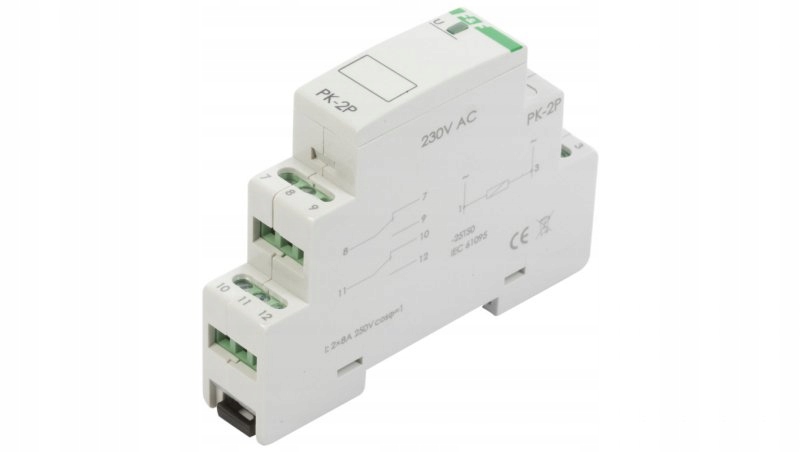 F&F Przekaźnik Elektromagnetyczny Modułowy PK-2P-230V Marka F&F