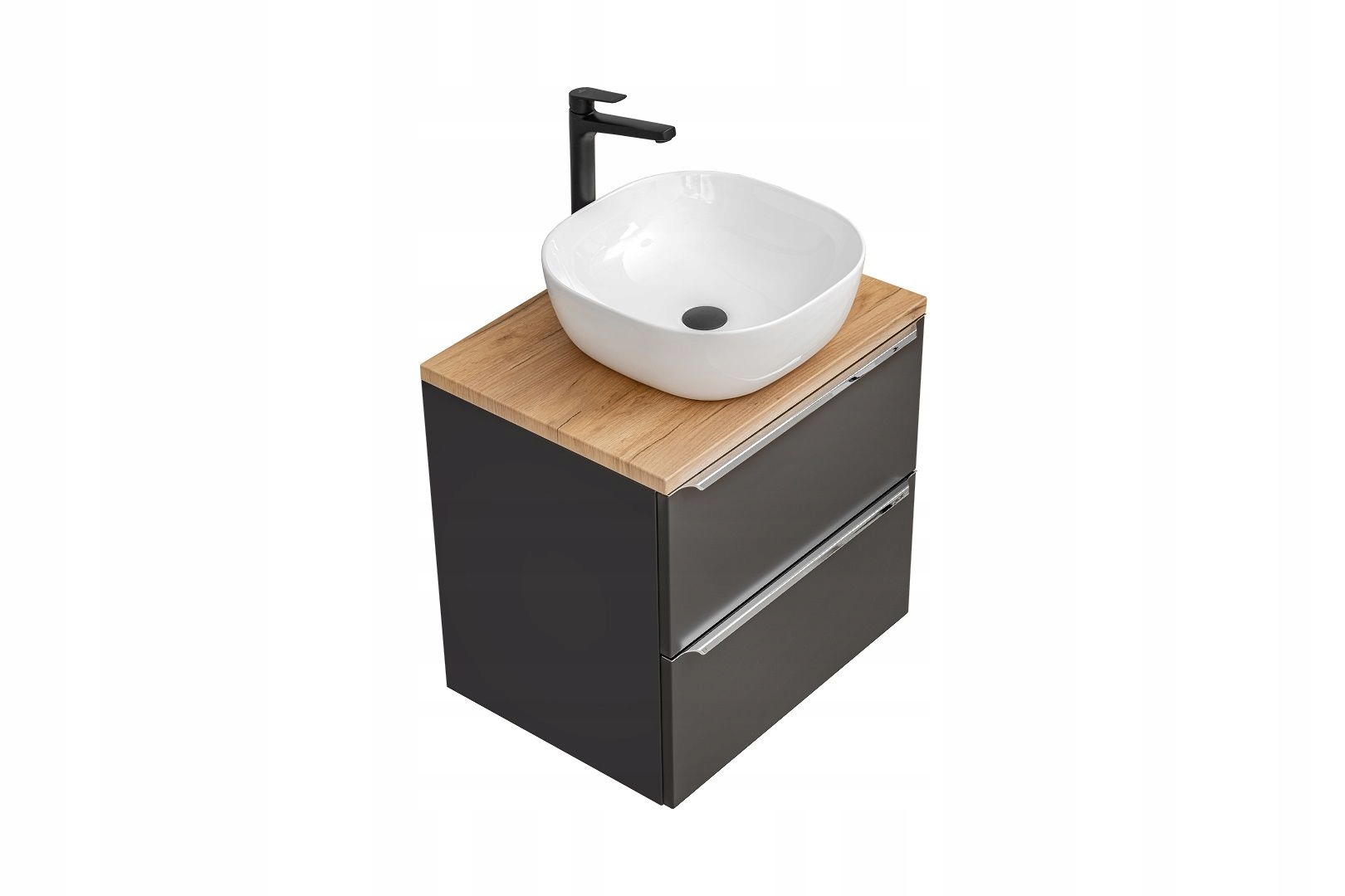 SZAFKA Z UMYWALKĄ I BLATEM 60 CM CAPRI COSMOS Typ wiszące