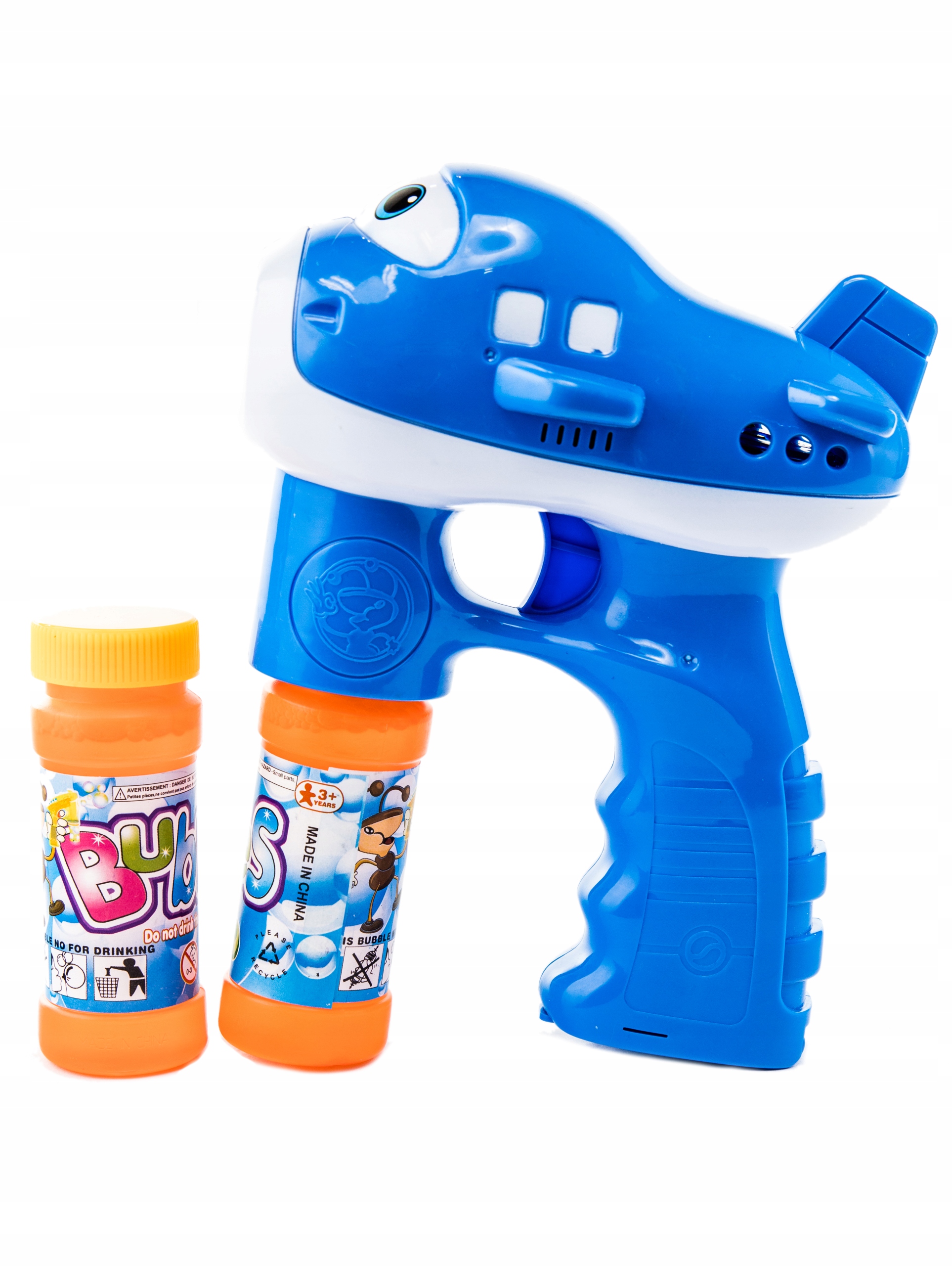 BAŃKI MYDLANE PISTOLET SAMOLOT NIEBIESKI PŁYN Kod producenta 160