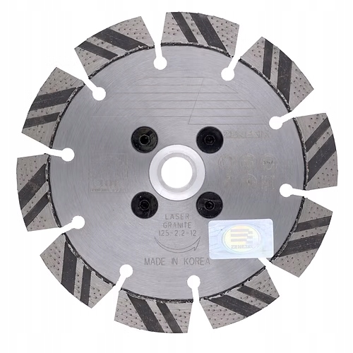 Diamantový Kotouč Na Řezání Křemenné Žuly Zenesis Turbo 125 MM M14