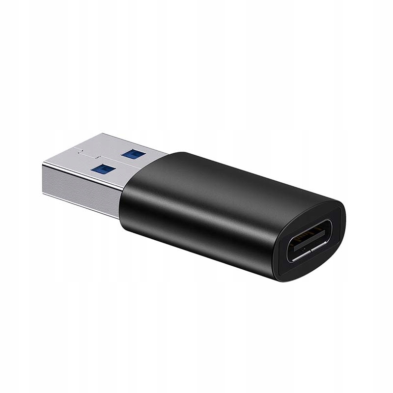 BASEUS LEKKI PRZENOŚNY ADAPTER PRZEJŚCIÓWKA USB-A USB-C USB 3.0 PD 10GBPS Stan opakowania oryginalne