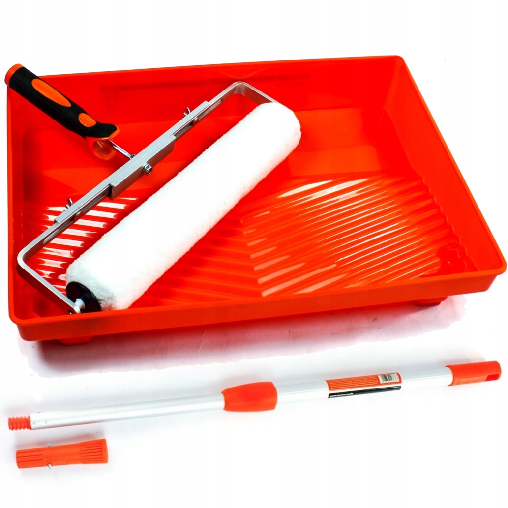 Malířský Váleček 40 cm 14 mm Kuweta Držák Na Malování Stěn Stropů