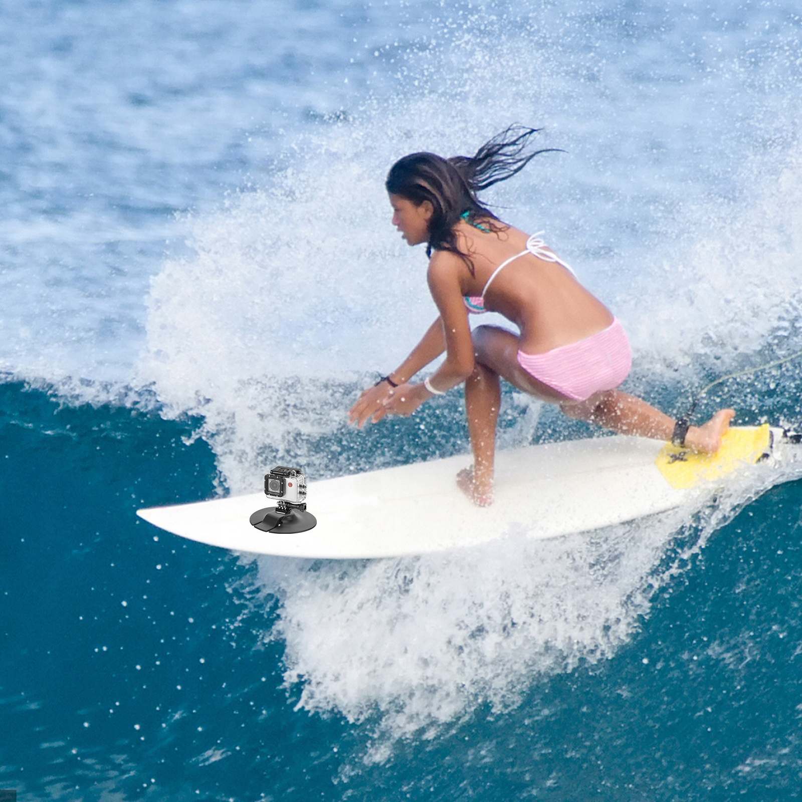 PODSTAWA KAMERY SNOWBOARDOWEJ UCHWYT KAMERY NA DESKI SURFINGOWEJ Producent inny