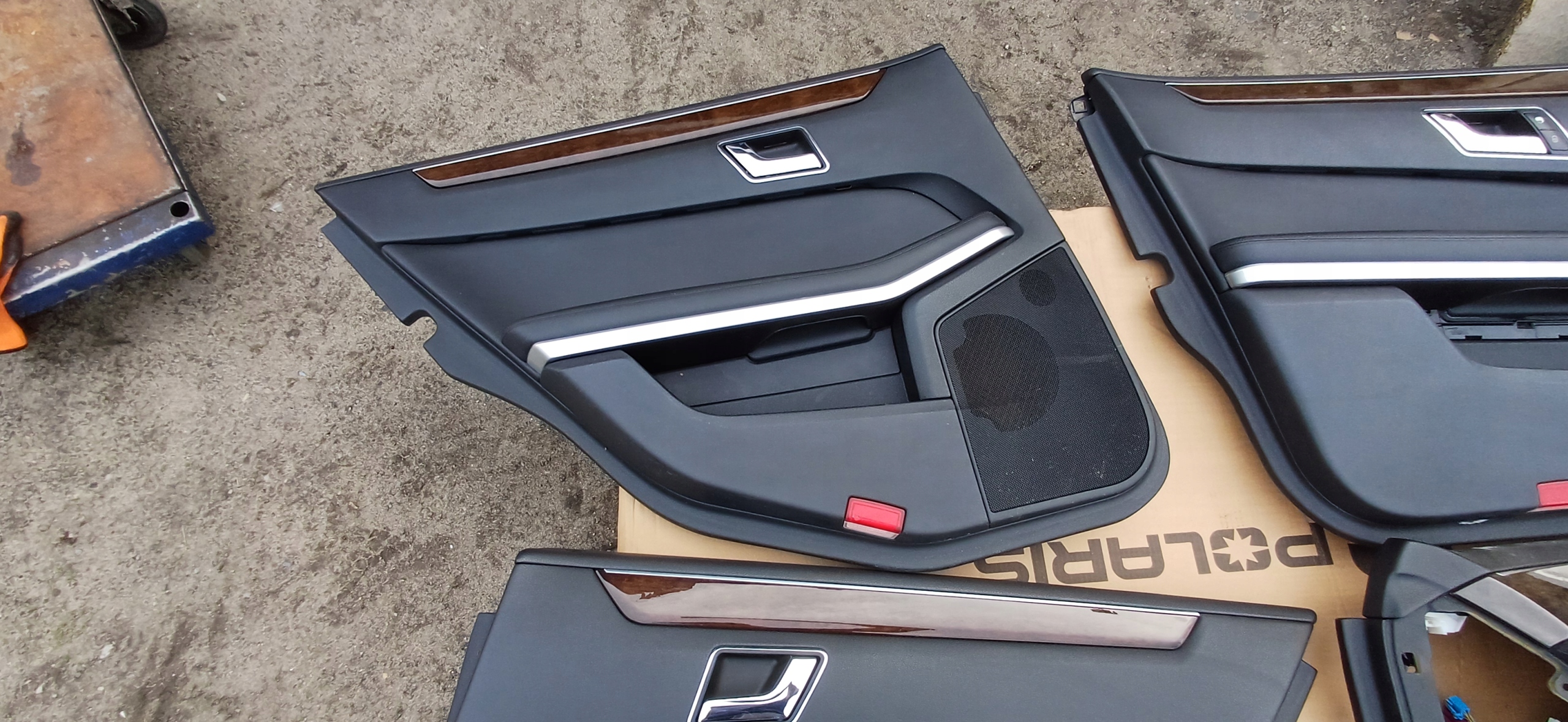 MERCEDES W212 side upholstery rear part left sedan