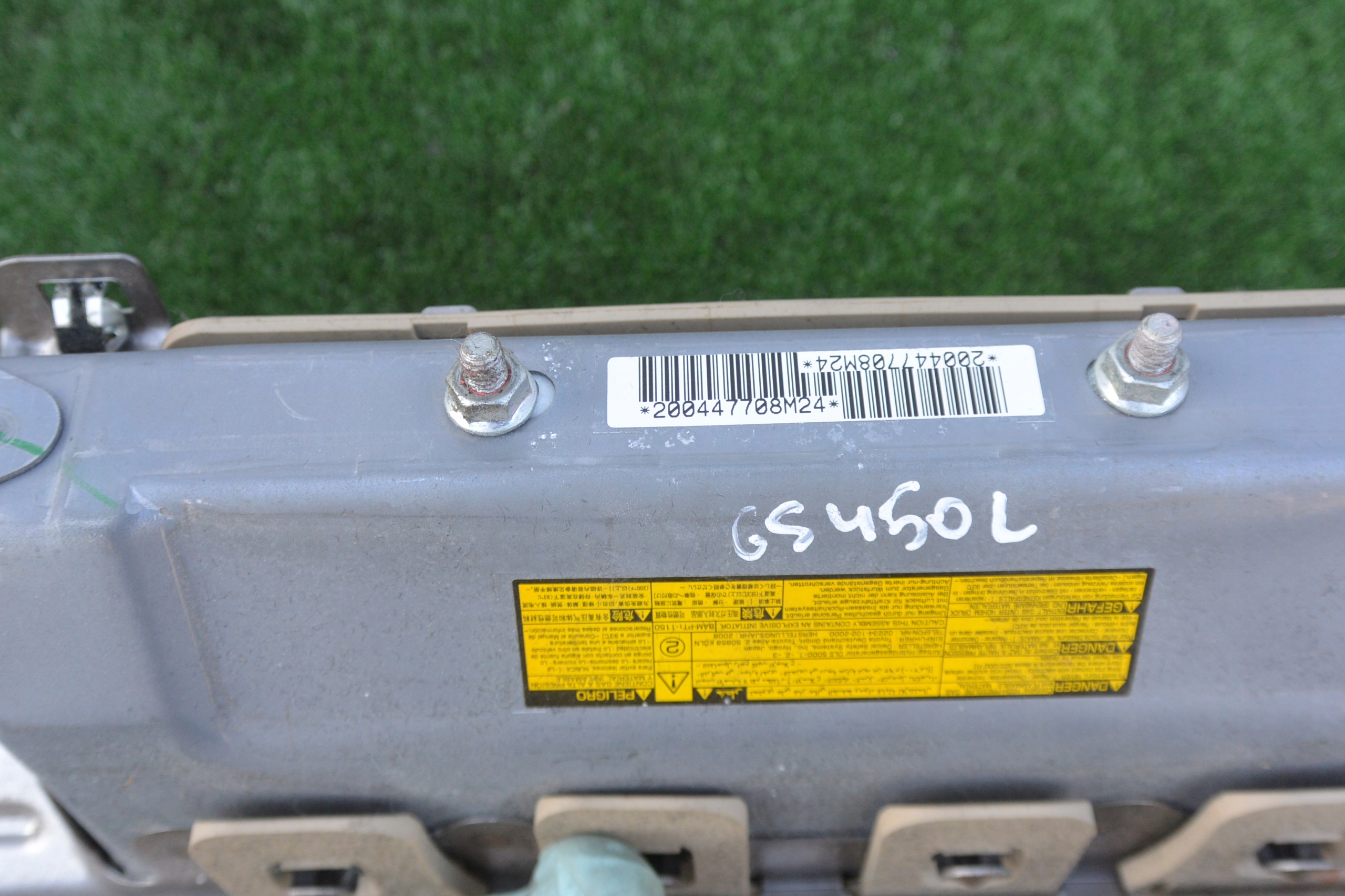 airbag airbag knee left LEXUS GS III 450H