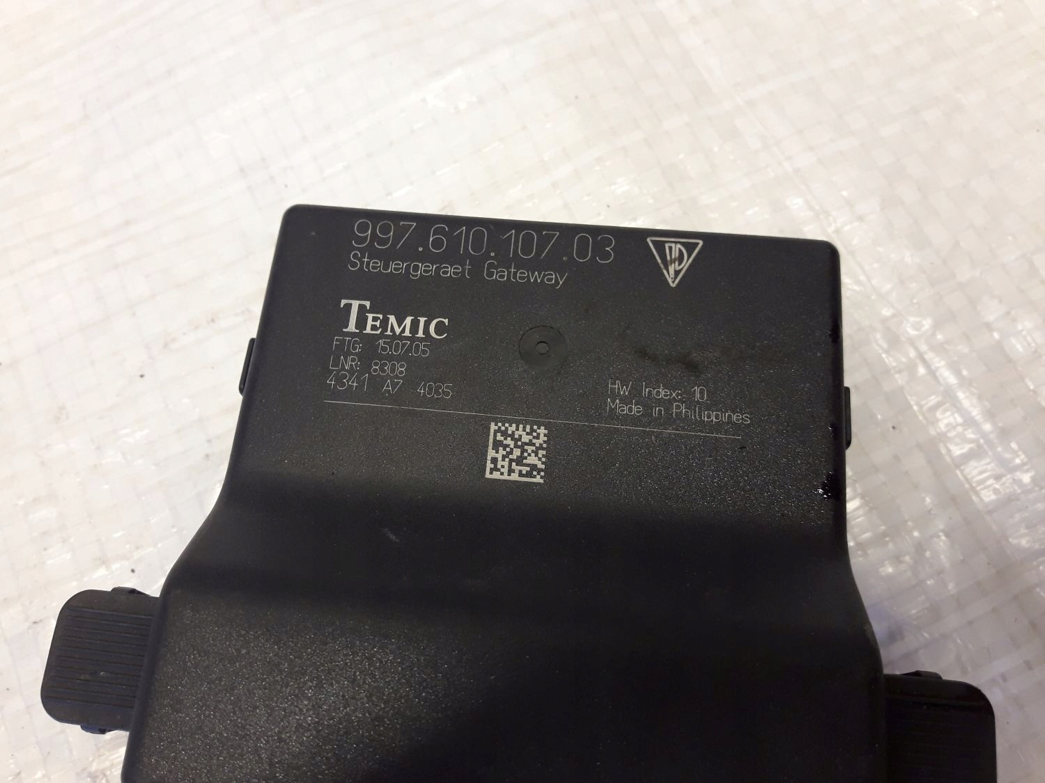 PORSCHE 997 BOXSTER 987 МОДУЛЬ 99761010703 ШЛЮЗ