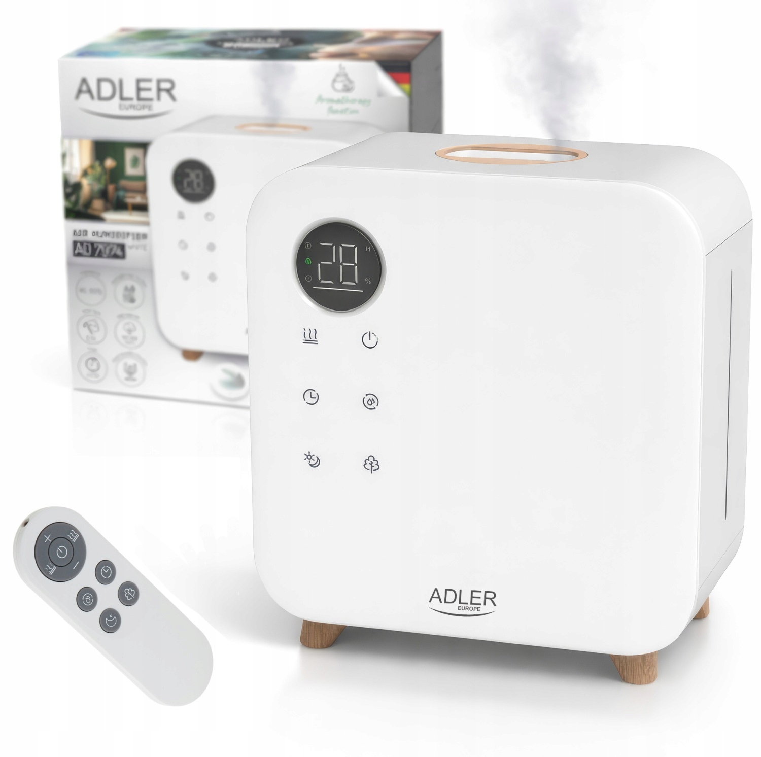Ad 7974 bílý Ultrazvukový zvlhčovač vzduchu 5.5 l