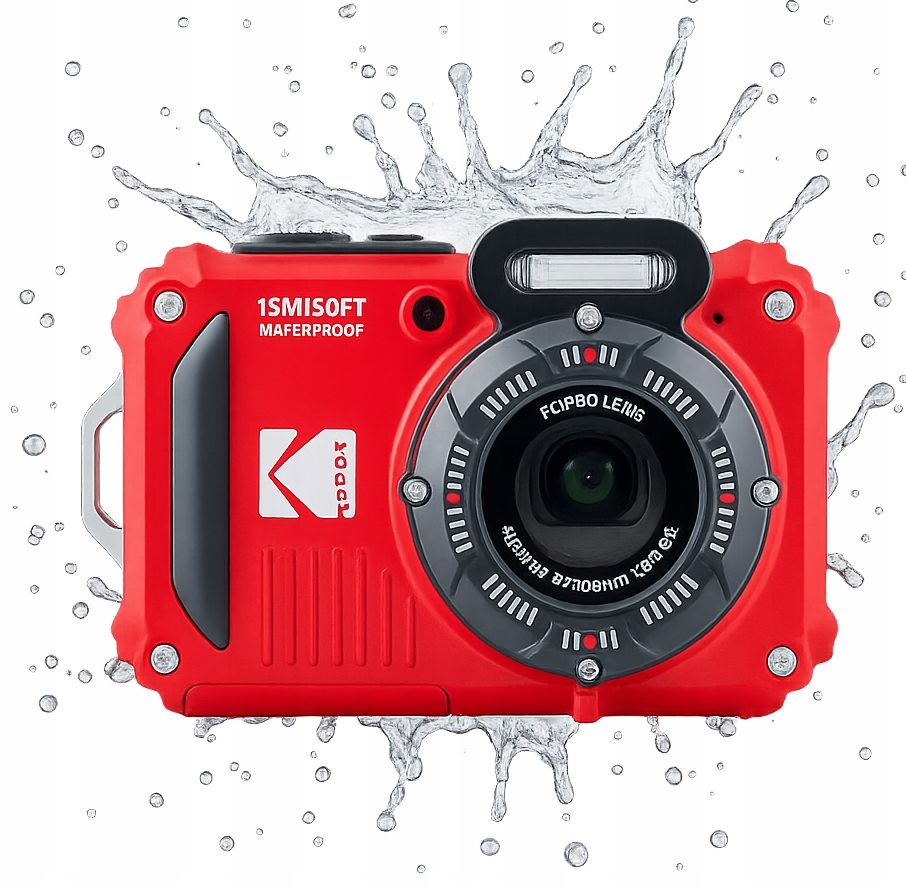 Vodotěsný fotoaparát Kodak WPZ2 do vody 15M, 16MP, 1080p, 4x optický Zoom, WiFi