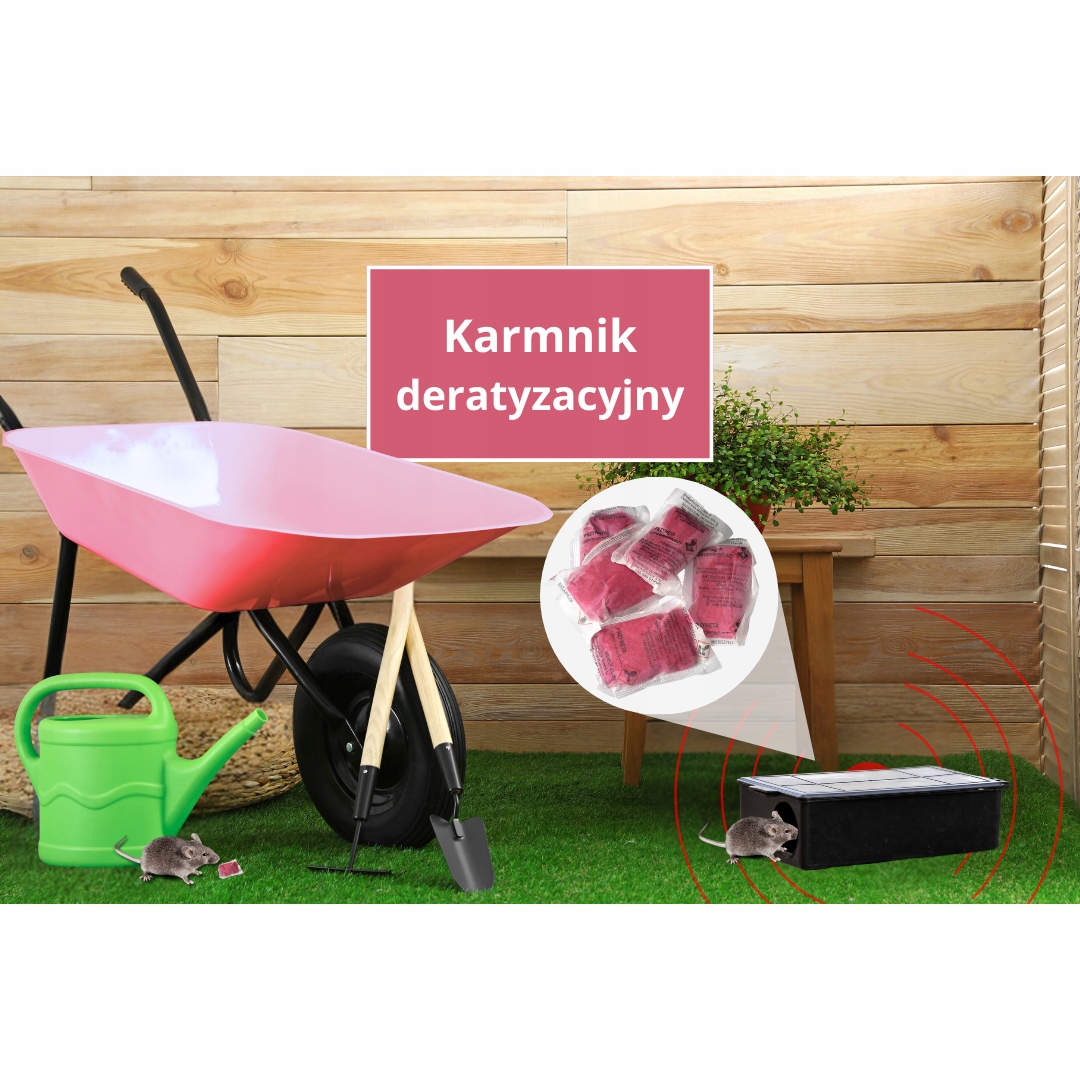 ESCARAT PASTA SILNA TRUTKA NA MYSZY SZCZURY 5 KG Marka Garden Lab