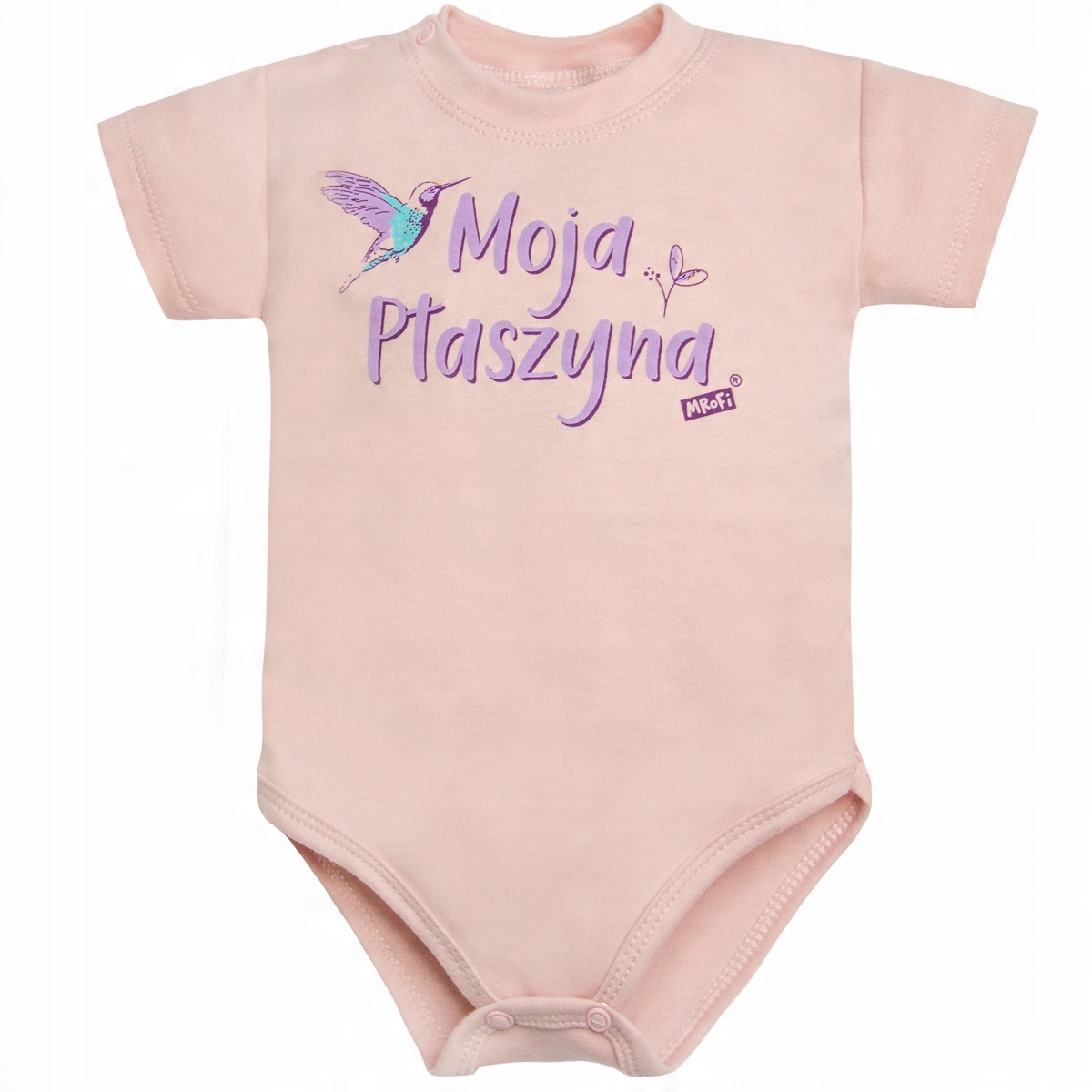 

Body Niemowlęce krótki rękaw Moja Ptaszyna 80