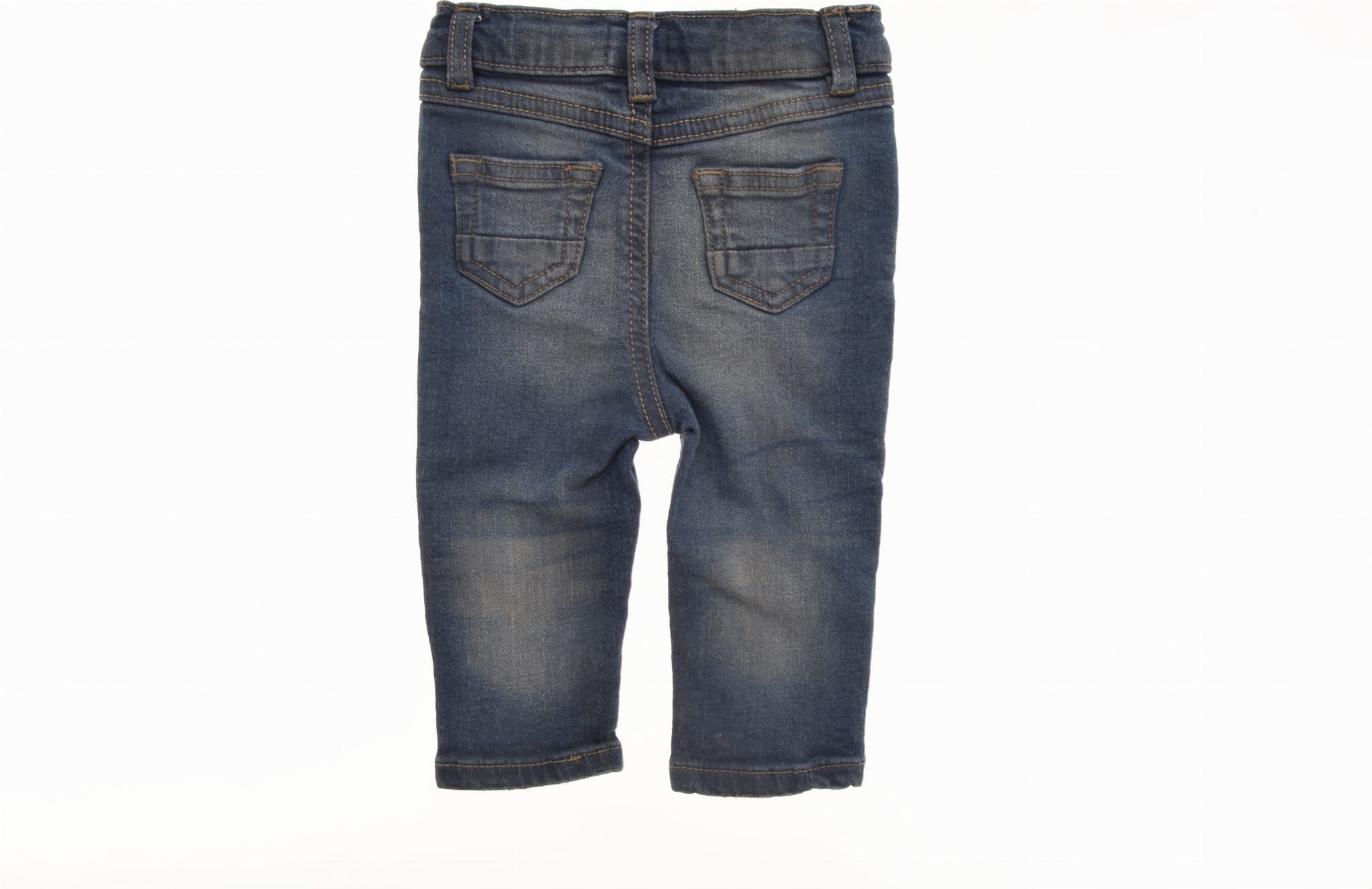 RIVER ISLAND spodnie chłopięce Jeansowe Rurki 68 Wzór dominujący bez wzoru