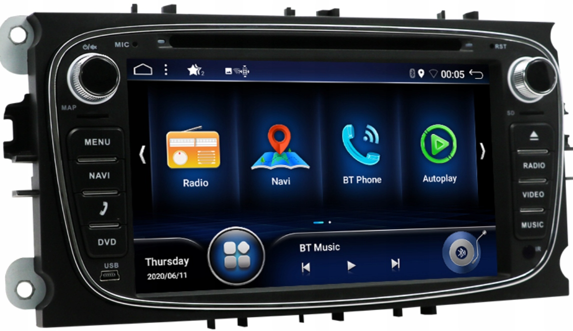 RADIO ANDROID FORD MONDEO MK4 FOCUS GALAXY 8core32 Marka inna