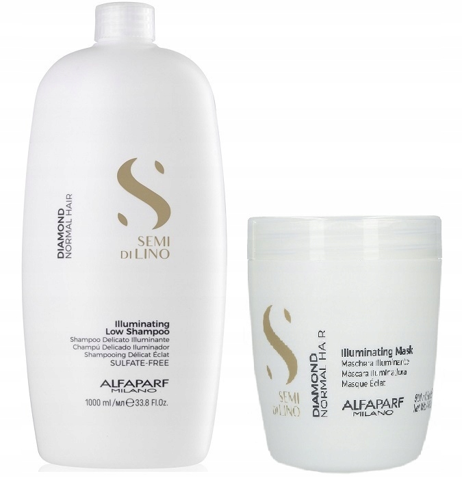 

Alfaparf Diamond Szampon 1000 ml Maska 500 ml
