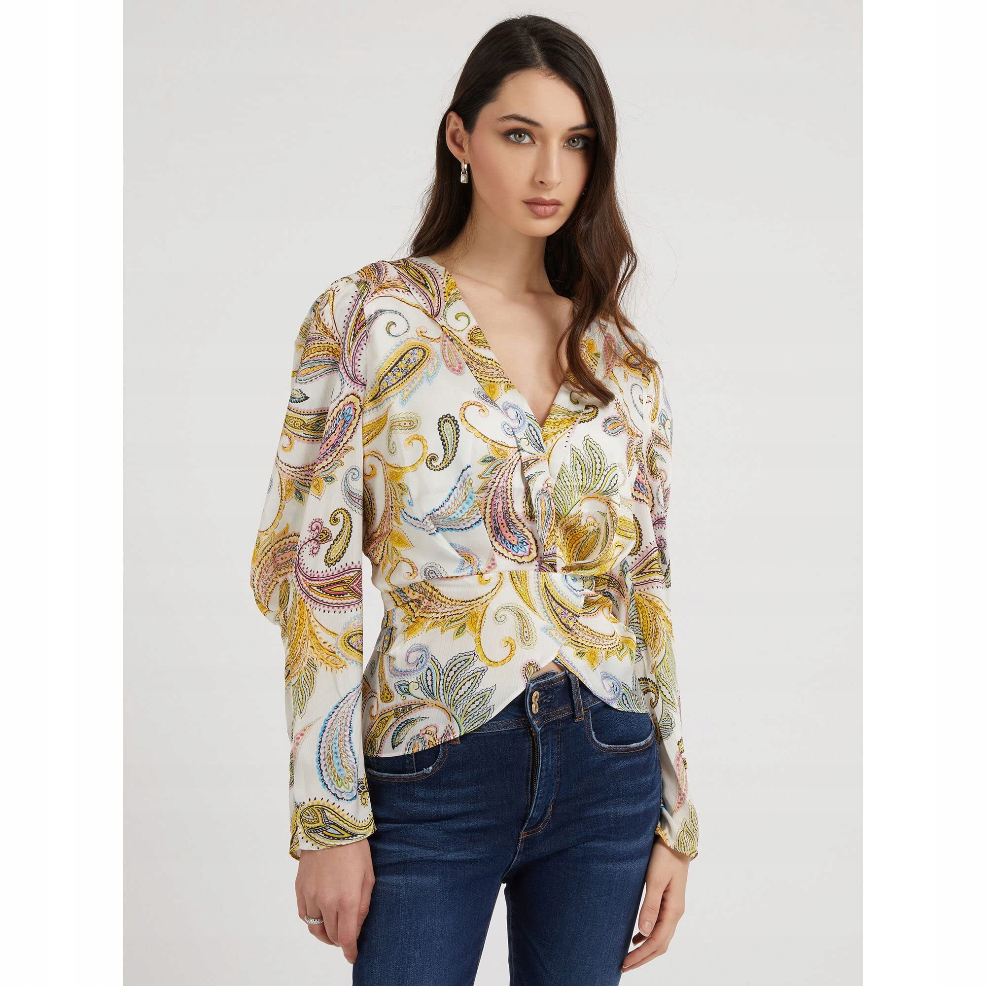 Guess Vzorovaná Asymetrická Halenka (s)