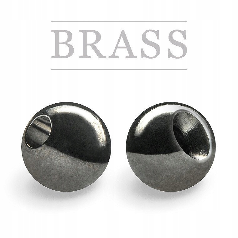 

Koraliki Mosiężne Black Nickel 2,3 mm 10-sztuk