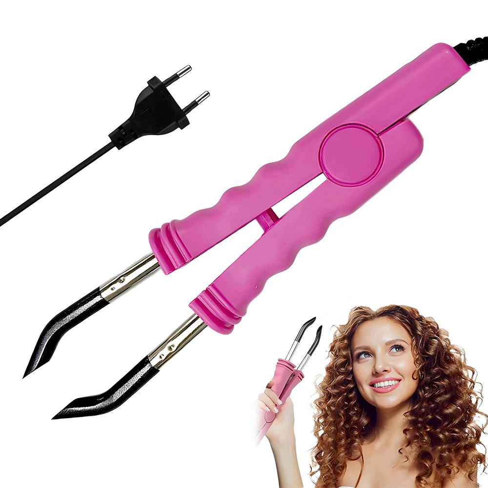 Svařovací Stroj Pro Prodlužování Vlasů Na Keratin, Nastavitelná Plochá Teplota