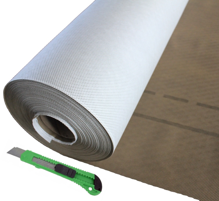 Nárazová Fólie Membrána 120 g 7,5 m² Polský Výrobek Větrná Izolace