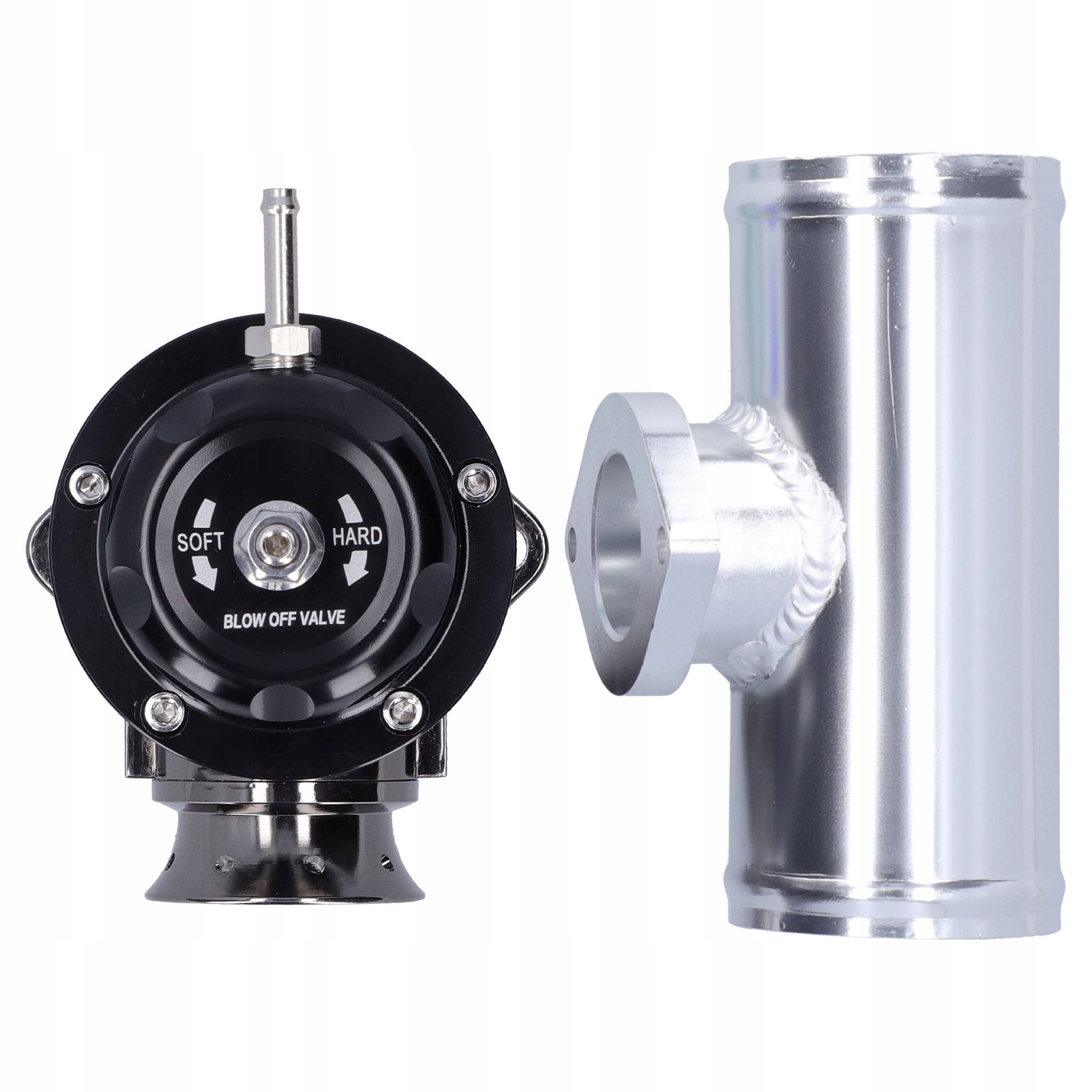 1618210121812 - Алюминиевый Турбо 2,5-дюймовый выпускной клапан труба