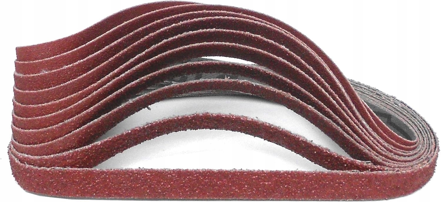 60 Brusných Pásů Z Tkaniny 13 X 457 MM K40-240 Brusný Pás Z Papíru