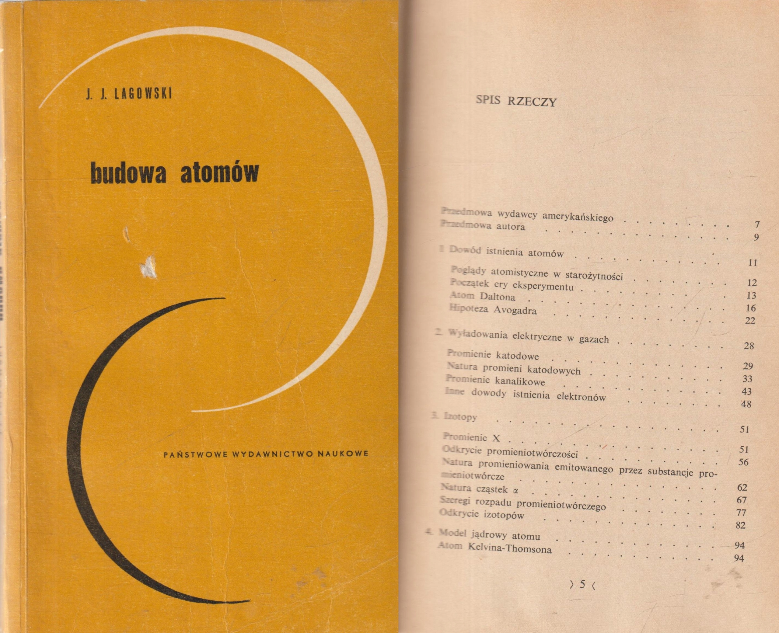 BUDOWA ATOMÓW Lagowski