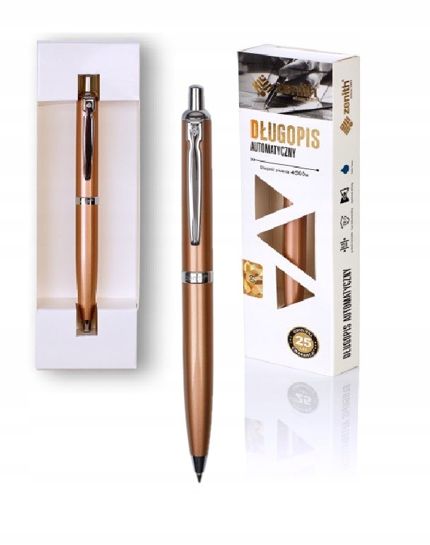 

Długopis automatyczny miedziany Zenith