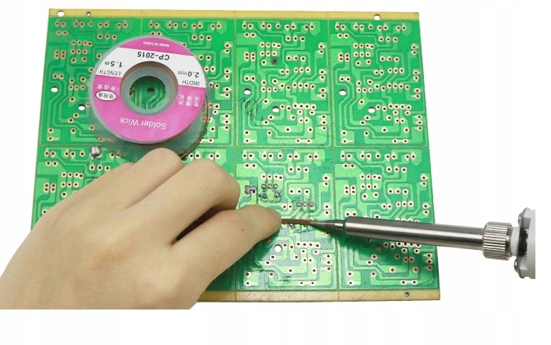 TAŚMA ROZLUTOWNICZA PLECIONKA 2MM X1,5M LUTOWNICZA Model CP-2015