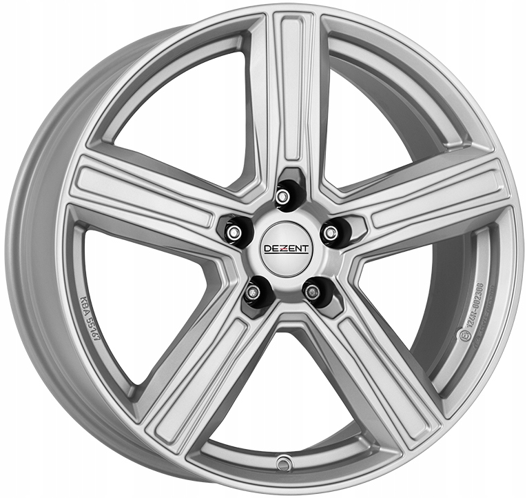 1x Dezent Kg silver 7.5" x 18" 5x112 ET40 66,6 – TKGF8SA40E