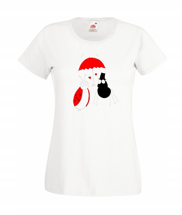 

XXL Koszulka Damska Dla Zakochanych Miłość Wzory