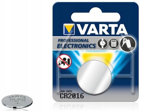 

Bateria Varta CR2016 Wysoka Pojemność 3V