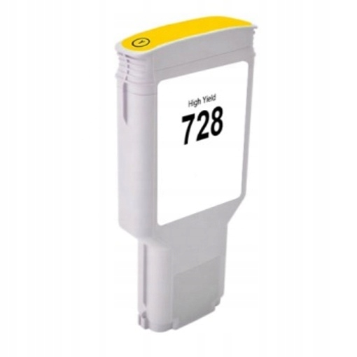 Naplnka Hp 728, Hp F9K15A Žlutá kompatibilní cartridge