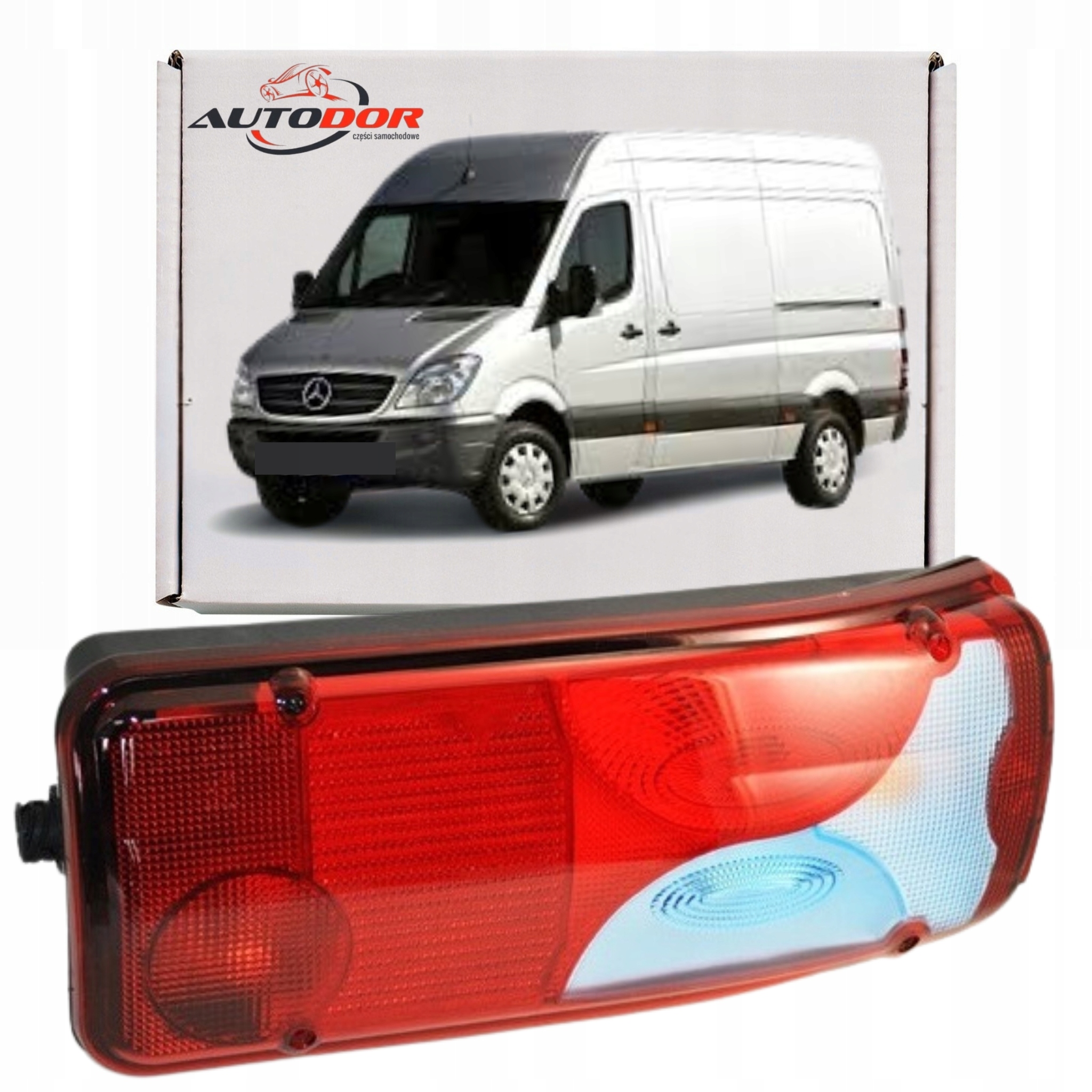 Mercedes Benz Sprinter 2006 – Zadní Světlo Pravé Nové Pro Skříňové Verze