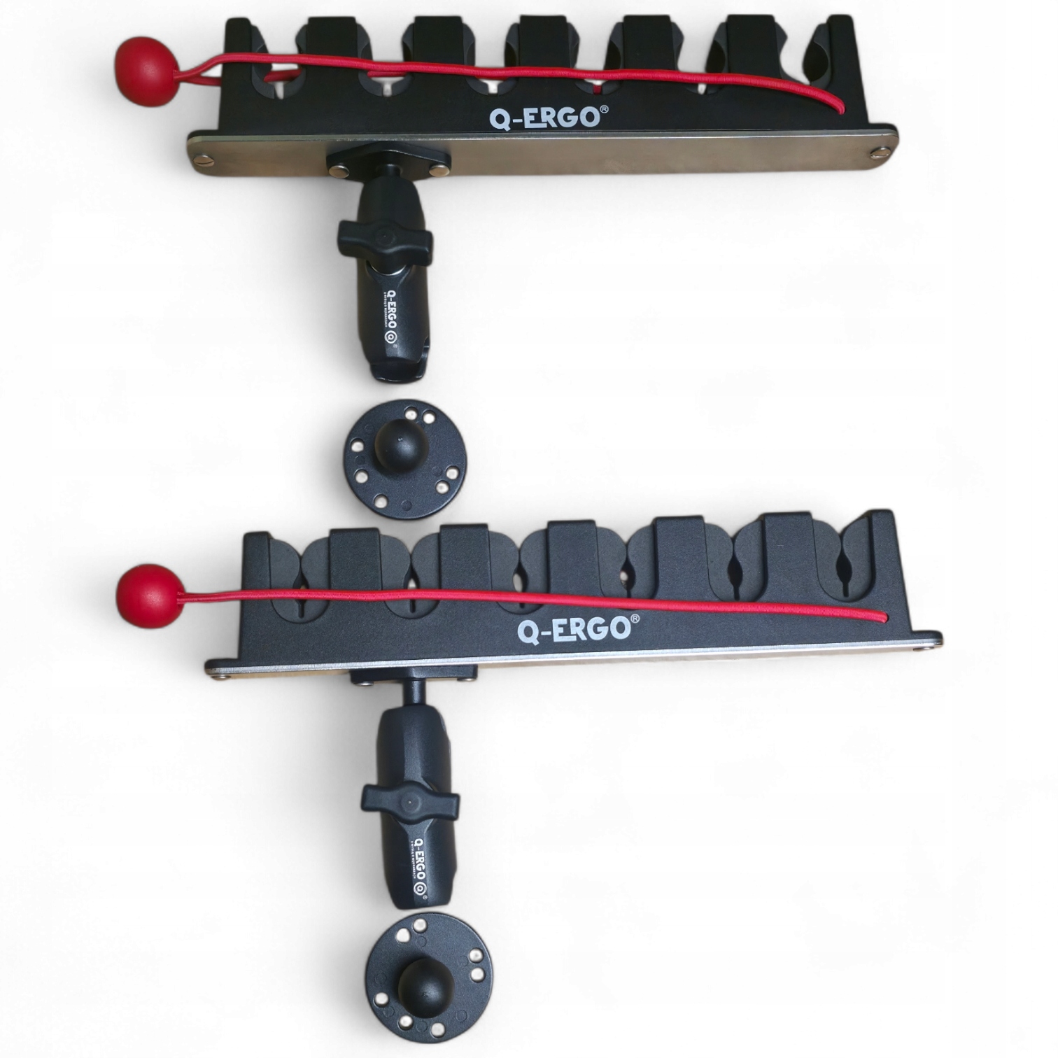 Uchwyty Grzebienie Na Wędki Do Łodzi Pontonu Q-ergo Podstawa Okrągła