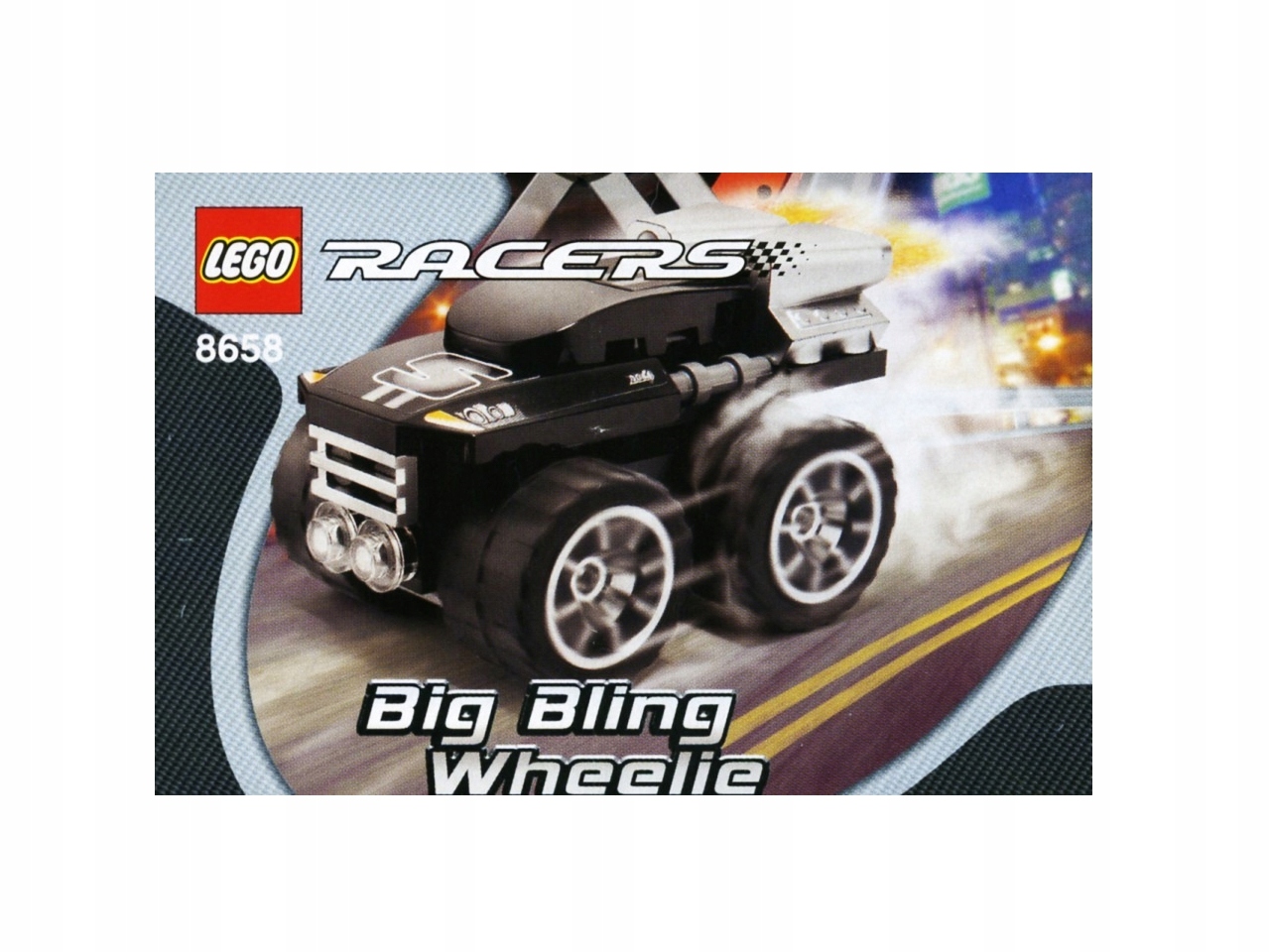 Lego 8658 Racers Big Bling Wheelie