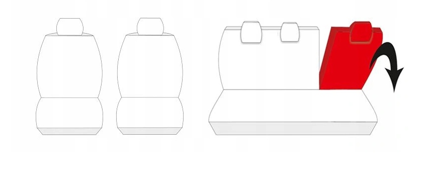 SKODA RAPID od 2012 POKROWCE SZYTE NA MIARĘ Typ pokrowiec