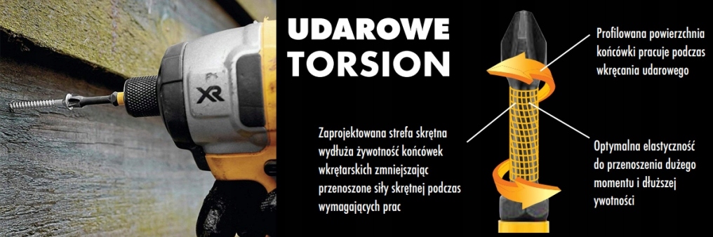 DeWALT DT7399T zestaw bity udarowe T40 57mm 5szt Kod producenta DT7399T-QZ