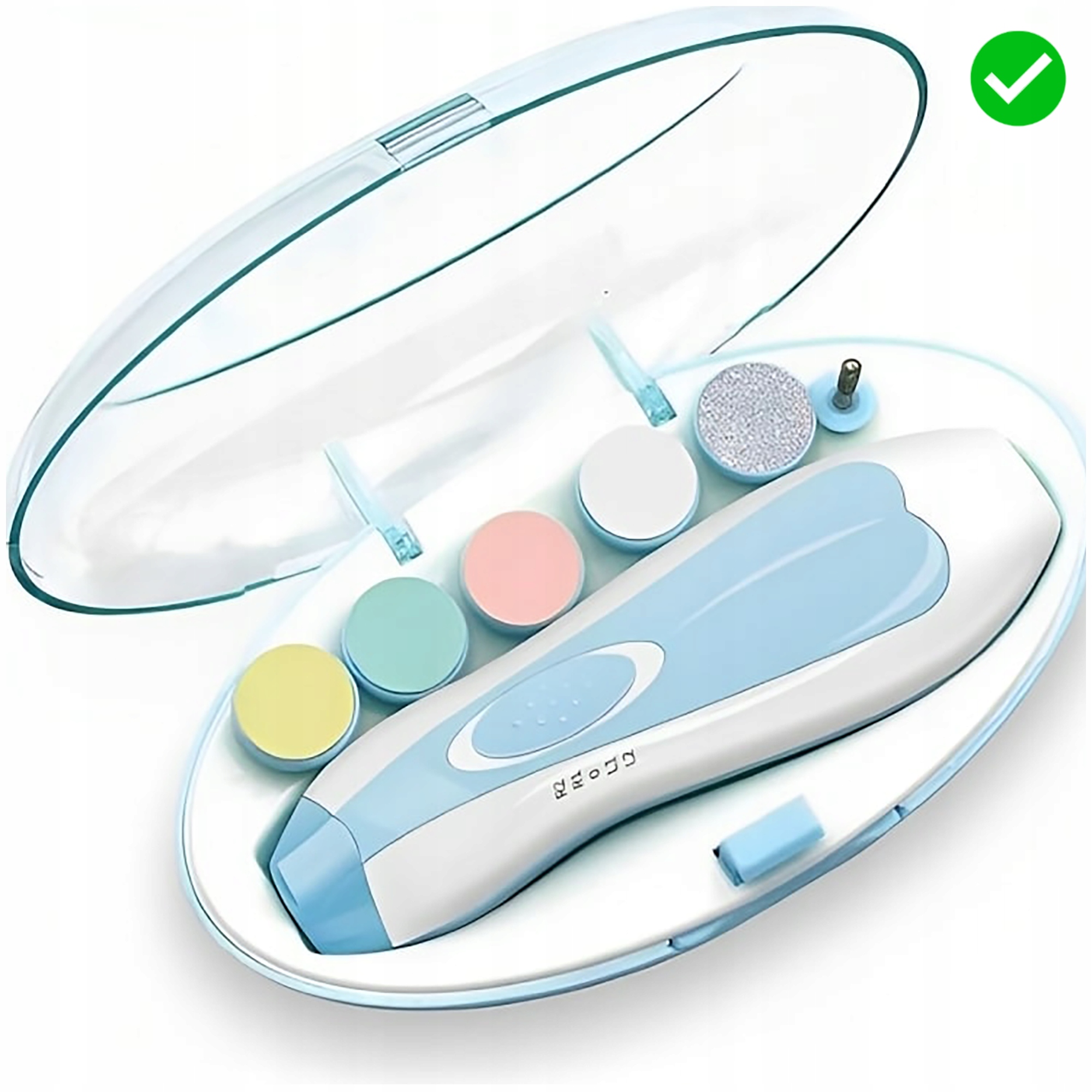 PILNICZEK POLERKA TRYMER DO PAZNOKCI DLA NIEMOWLĄT ZESTAW DO OBCINANIA Marka inna marka