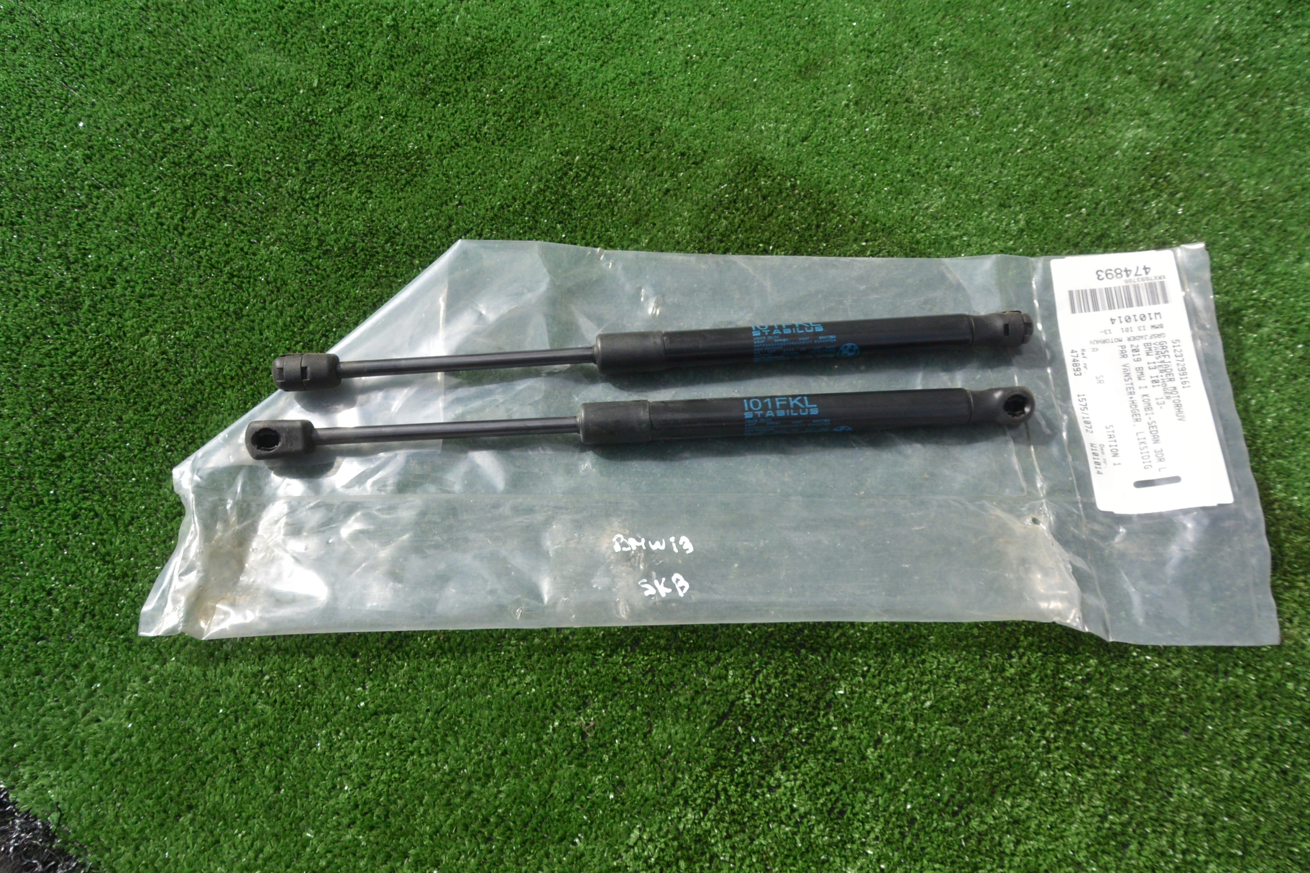 telescope bonnets damper BMW I3 I01 KOMPLET
