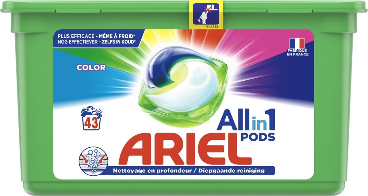 

Ariel Color kapsułki do prania kolor 43 szt.