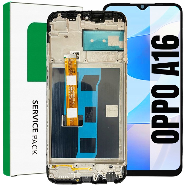 Displej Pro Oppo A16 A16S Originál LCD Rámeček